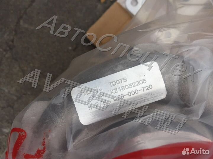 Турбокомпрессор (турбина) TD07S двигателя Shanghai