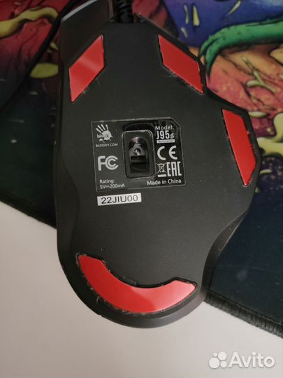 Мышь a4tech Bloody V8 Черная