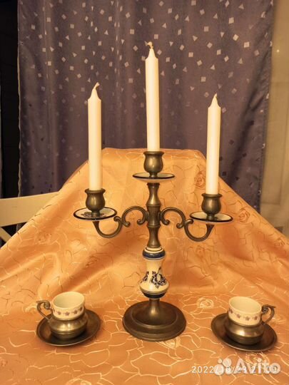 Подсвечник канделябр