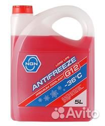 Антифриз, готовый раствор G12 -36 красный 5л