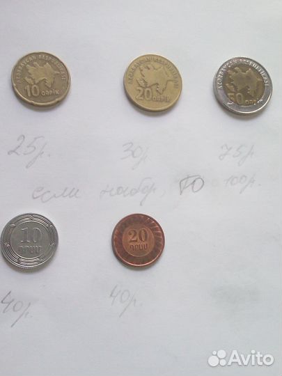 Монеты бывших республик СССР