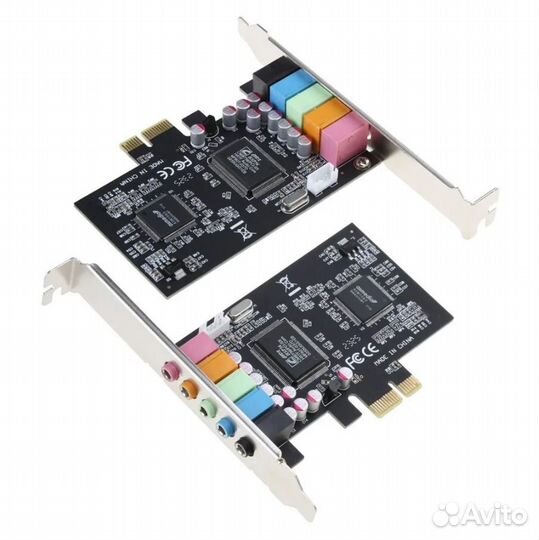 Звуковая карта pcie 5.1, 6 канал