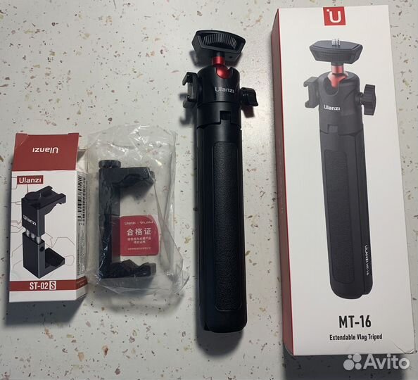 Настольный штатив Ulanzi MT-16 + держатель ST-02S