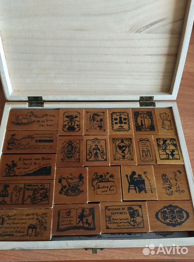 Набор винтажных штампов