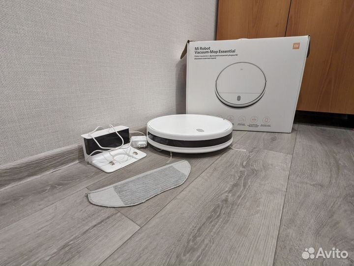 Робот пылесос mi robot vacuum mop essential