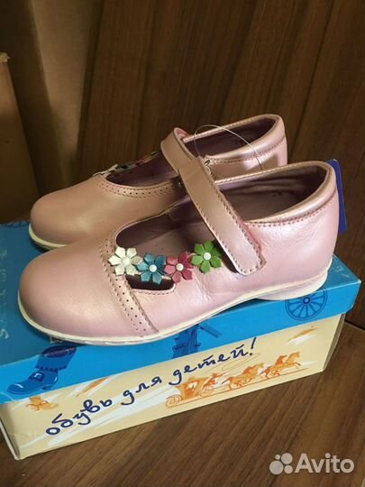 Туфли новые натур.кожа Котофей р.27, 28, 30, 31