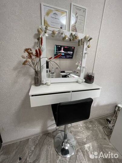 Аренда места мастера бровиста/визажиста