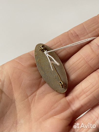 Брошь винтажная из Европы арт. Б1097