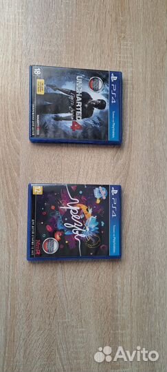 Диски на приставку ps4