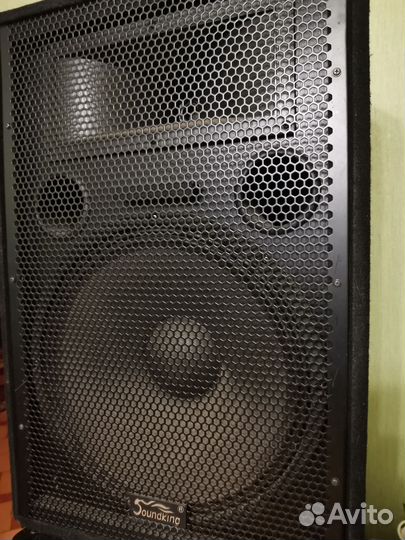 Колонка активная концертная + стойка+пульт