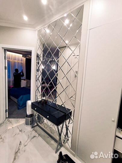 Зеркальное панно производство Москва