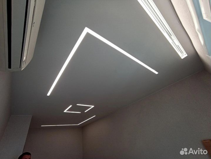 Натяжные потолки без посредников монтаж за 1 день