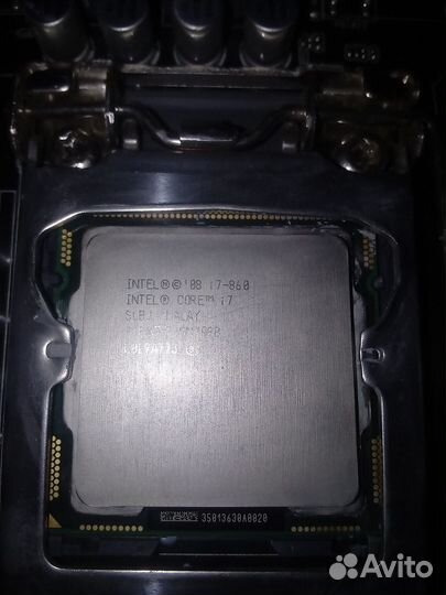 Материнская плата с процессором i7 860/12gb озу