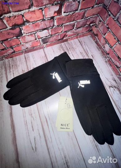 Перчатки puma сенсорные