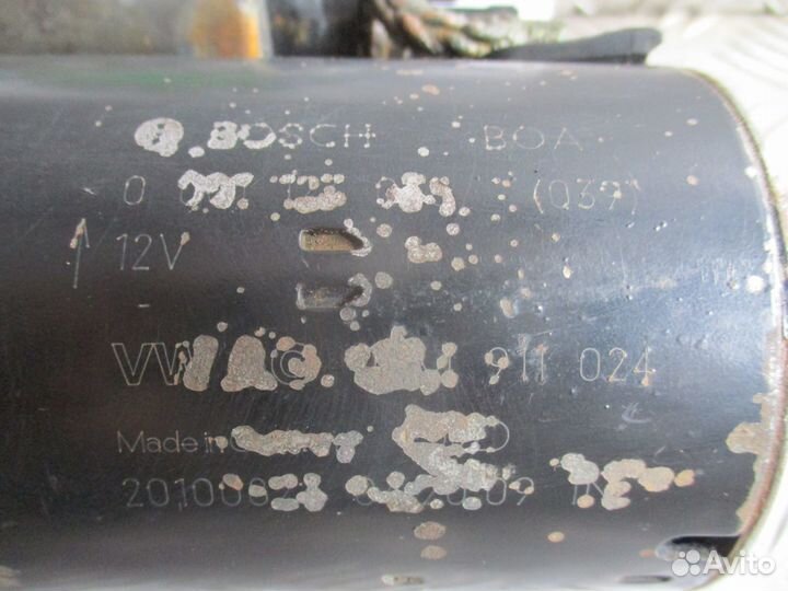 Стартер Volkswagen Polo 1.6 CFN АКПП 2010г