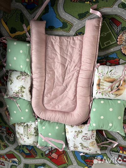 Бортики в детскую кроватку