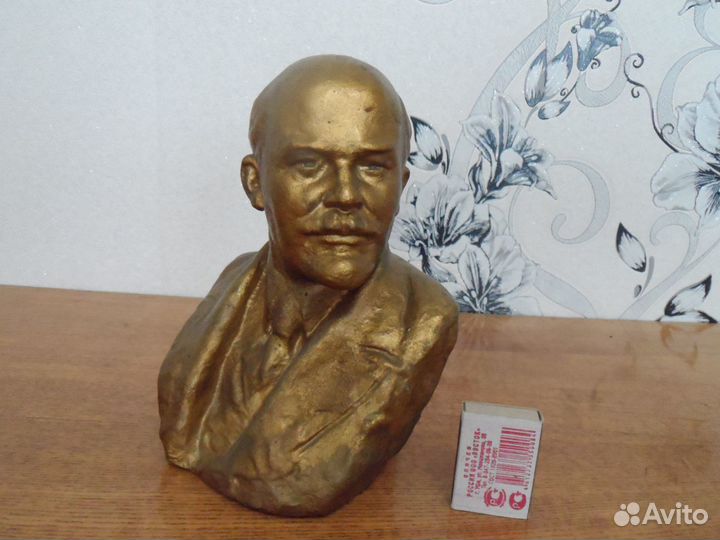 Бюст Ленина Гжель 40гг