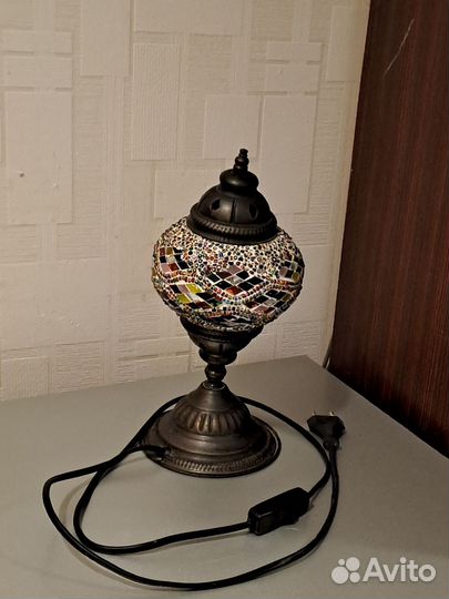 Лампа настольная турецкая