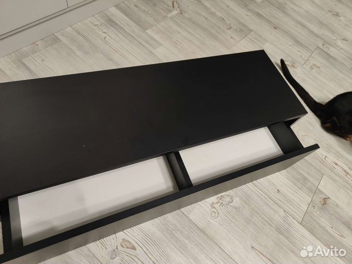 Подвесная тумба под тв бу