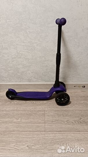Самокат детский 3-х колесный до 110 см