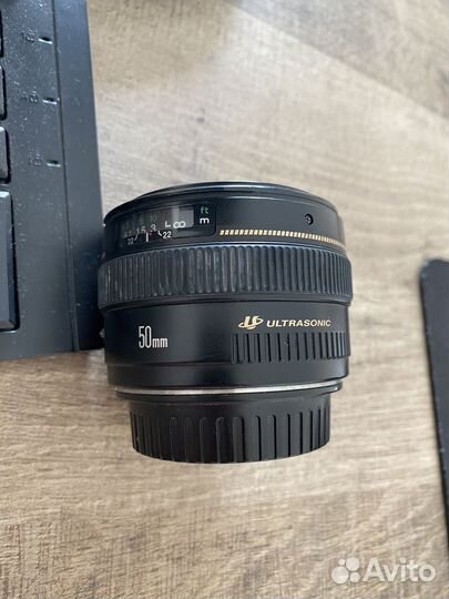Объектив canon 50mm 1 4
