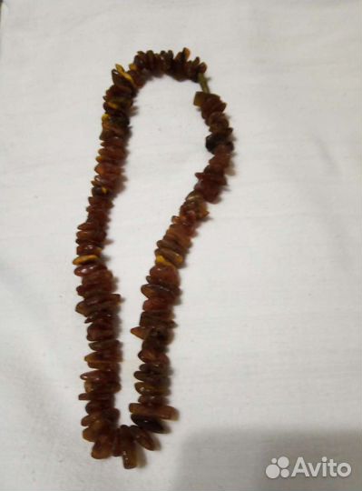 Бусы лечебные из янтаря СССР