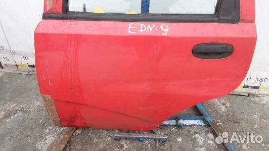 Дверь задняя левая chevrolet kalos (EDN09FG01)