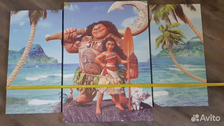 Постер на холсте. Моана