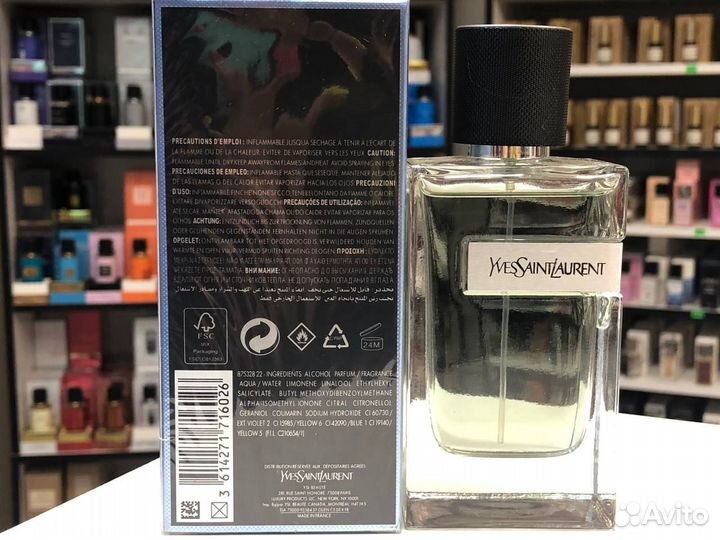 Мужской Yves Saint Laurent Y Ив Сен Лоран Игрик св