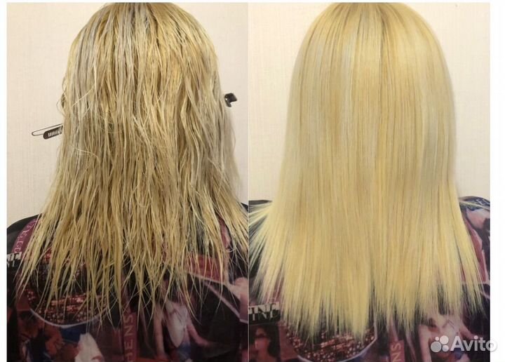 Кератиновое выпрямление