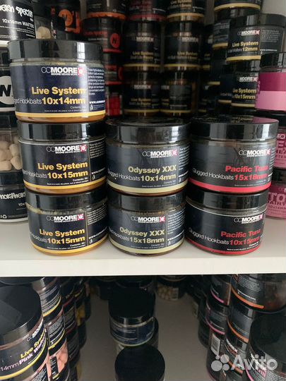 Бойлы CC Moore live system glugged 10*14 и 15*18