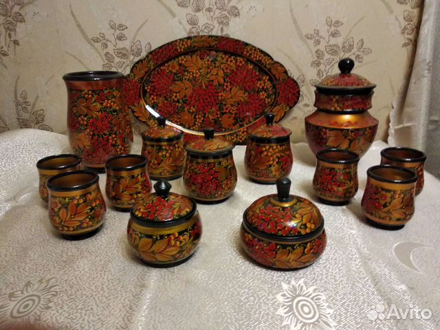 Набор хохломы