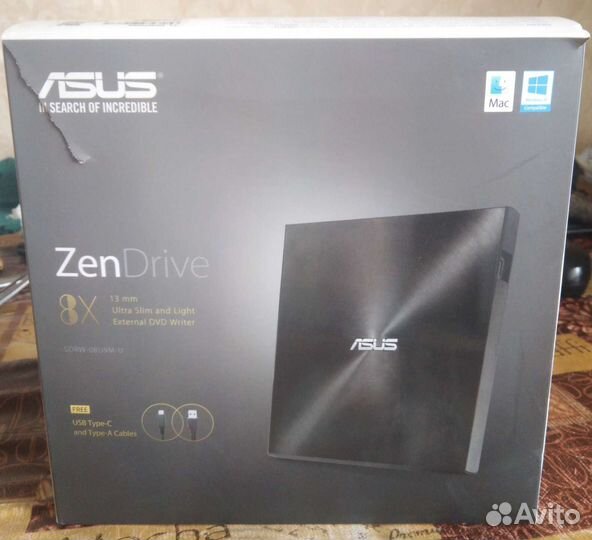 Внешний DVD привод Asus