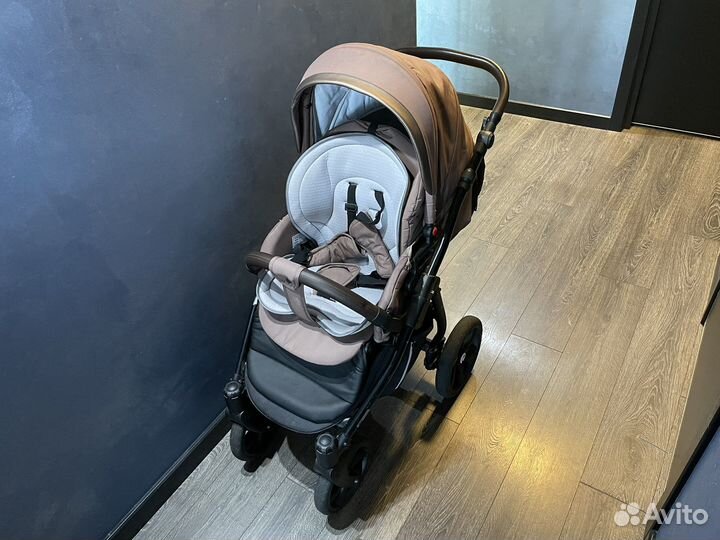 Коляска 2 в 1 Tutis Nanni Leather 2019