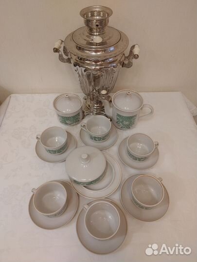 Чайный сервиз Дулево. СССР, 80 -е года