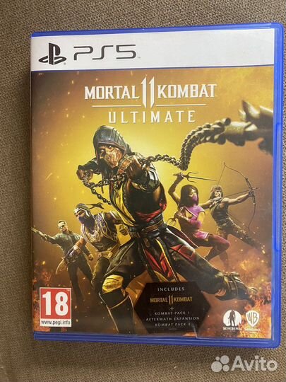 Игра для ps 5 mortal combat 11 ultimate edition