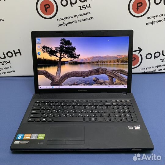 Ноутбук Lenovo G505 E1-2100 RAM 4Gb SSD 120Gb