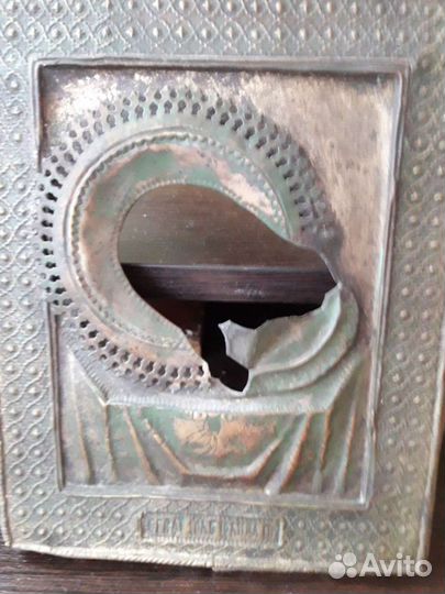 Старинная икона Иоанна Предтеча