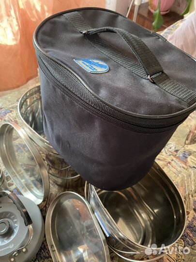 Новый набор посуды для похода