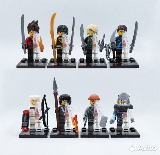 Lego нинзяго NinjaGo Кай Коул Ллойд Джей Зейн Ния