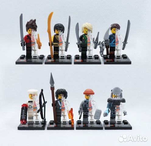 Lego нинзяго NinjaGo Кай Коул Ллойд Джей Зейн Ния