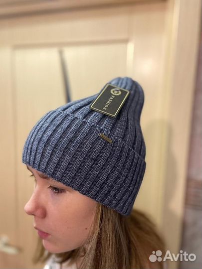 Демисезонная шапка снуд детям и взрослым