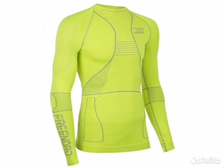 Термобелье кофта freenord thermotech EVO, лайм