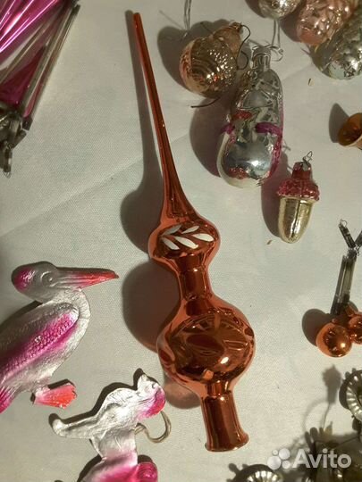 Елочные игрушки СССР