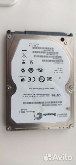 Жесткий диск для ноутбука 500 гб