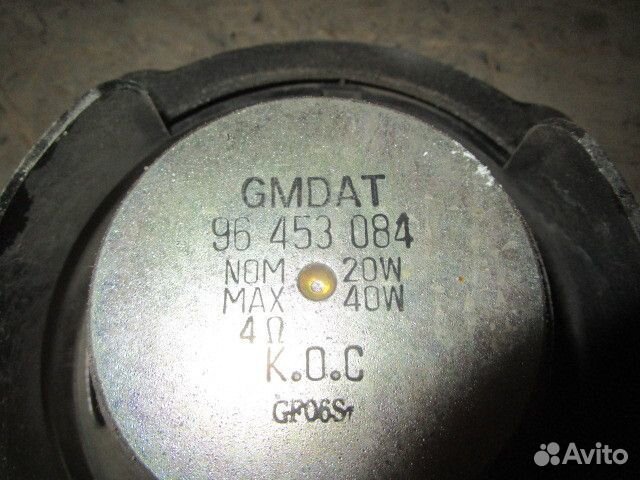 Динамик двери передней правой Chevrolet Lacetti 20