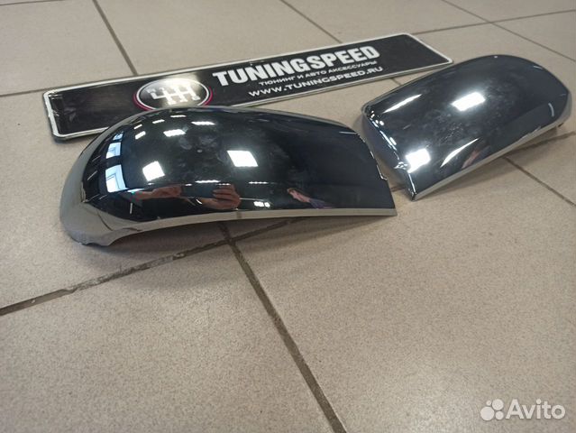 Накладки на зеркала хром Hyundai Sonata NF