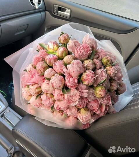 Букеты пион с доставкой