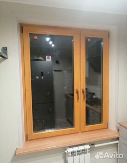 Окна деревянные