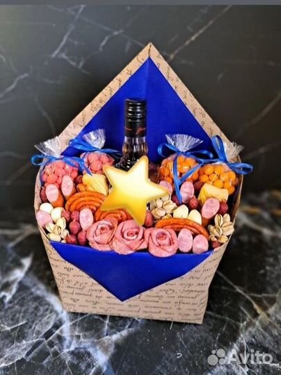 Съедобные букеты для мужчин